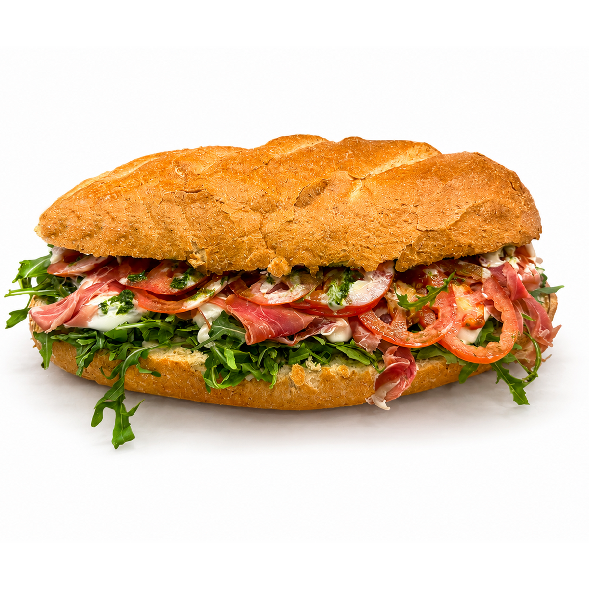 Burrata & Prosciutto Sandwich (Huge) (Same-day)