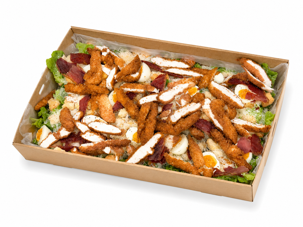 Crumbed Chicken Caesar Salad (Same-day)