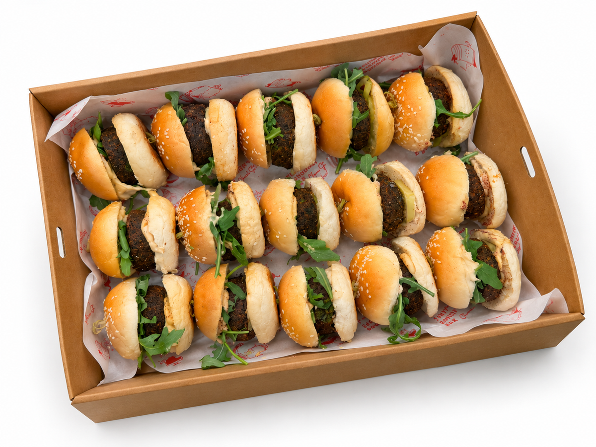 Falafel Sliders Platter
