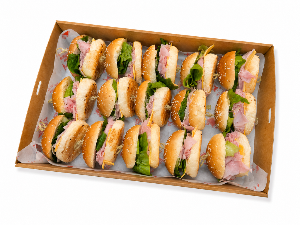 Ham and Cheese Slider Platter