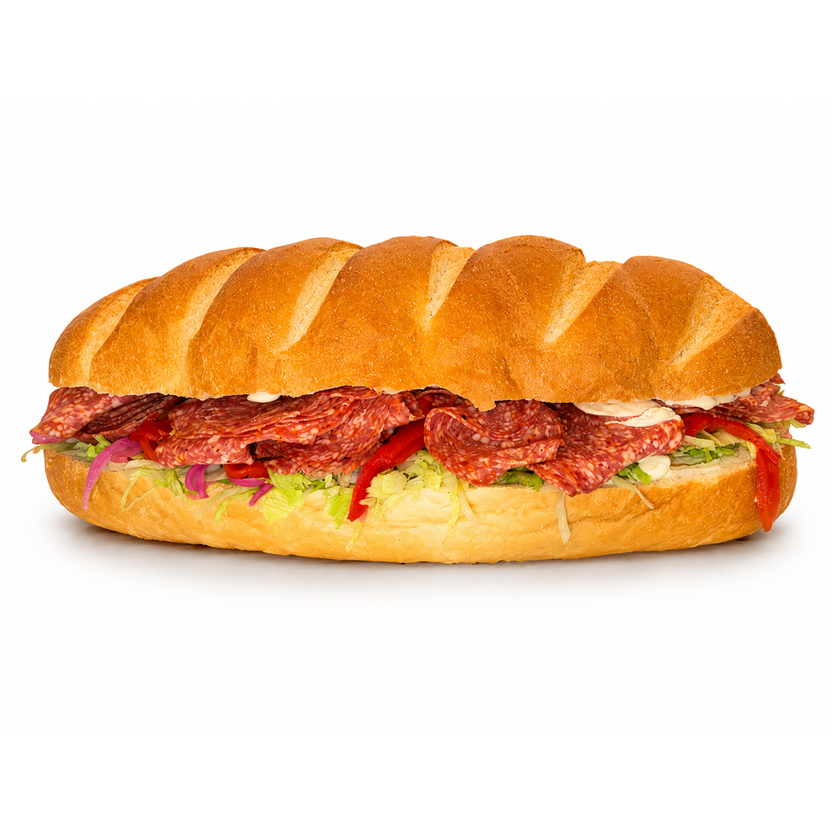 Hot Salami Sandwich (Huge) (Same-day)