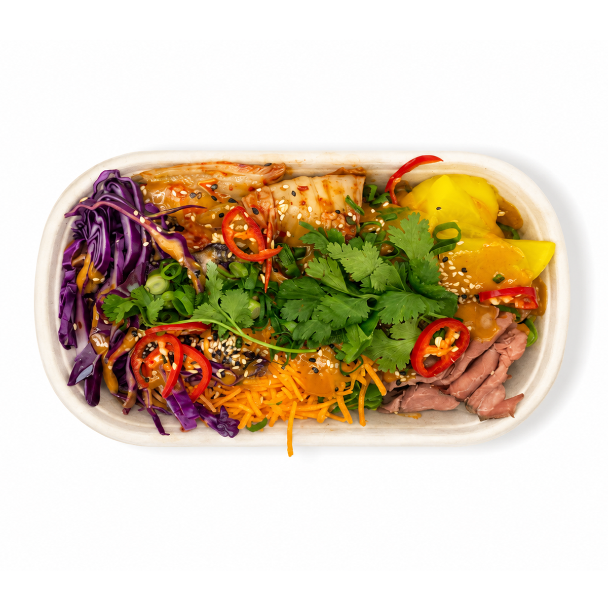 Korean Rare Beef Salad