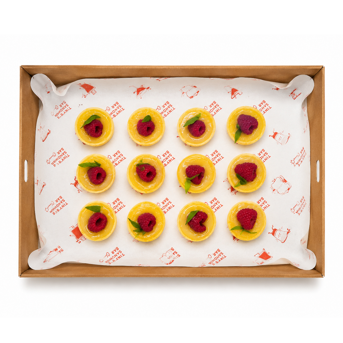 Gluten Free Mini Lemon Tarts | Melbourne Cup Catering Sydney