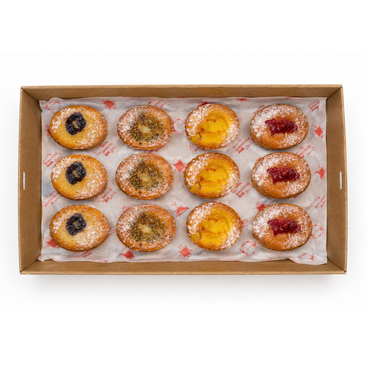 Mixed Friands | Melbourne Cup Catering Sydney