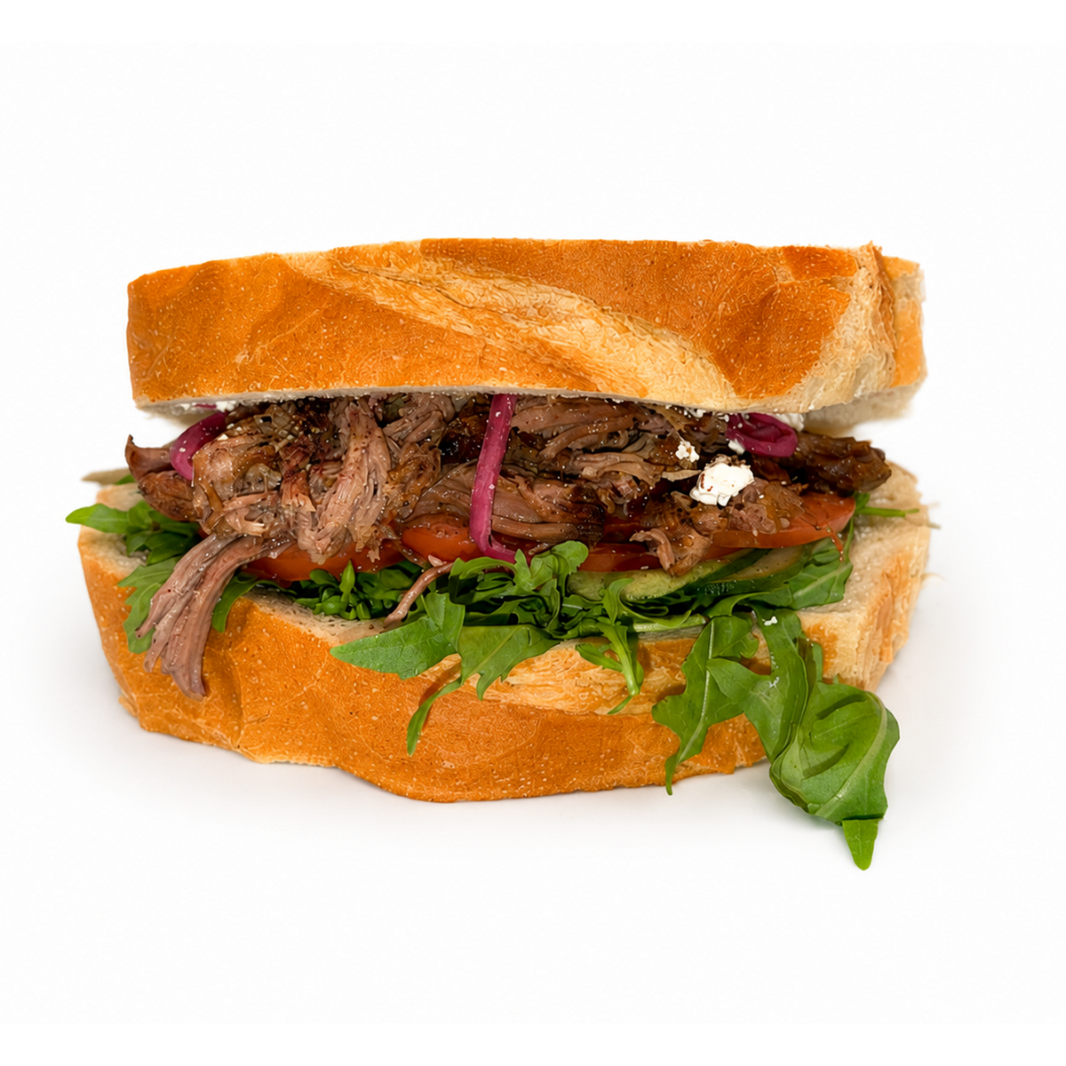 Slow Cooked Lamb Sandwich