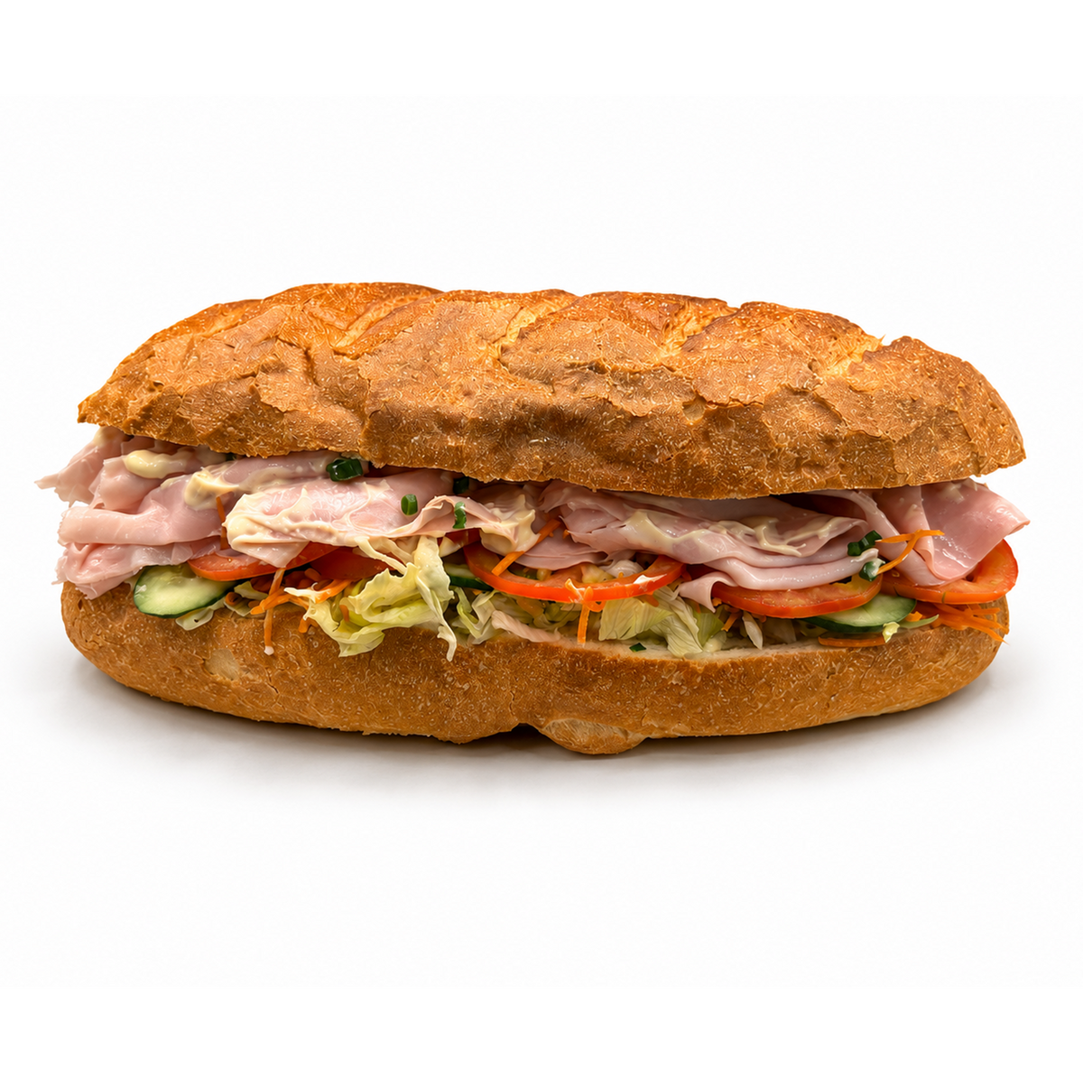 Smoked Ham Sandwich (Huge) (Same-day)