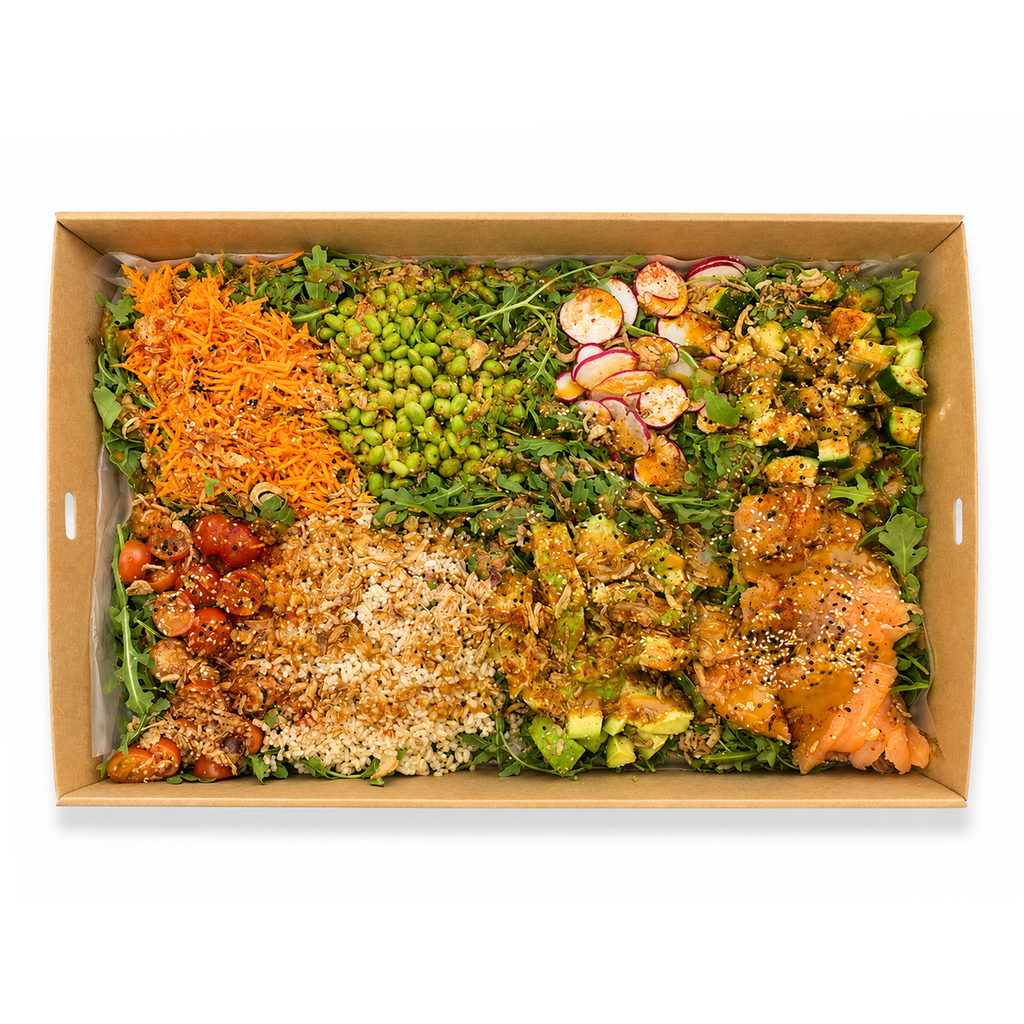 Spicy Smoked Salmon Bowl
