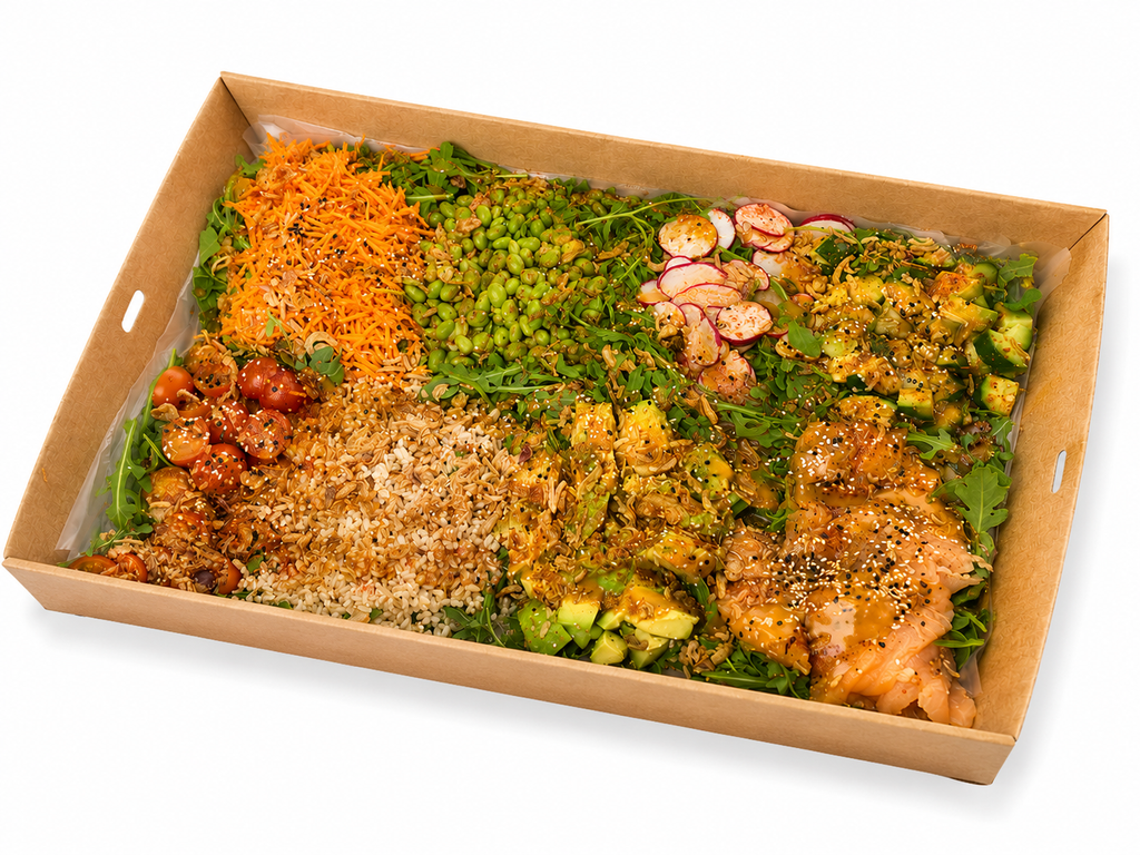 Spicy Smoked Salmon Bowl