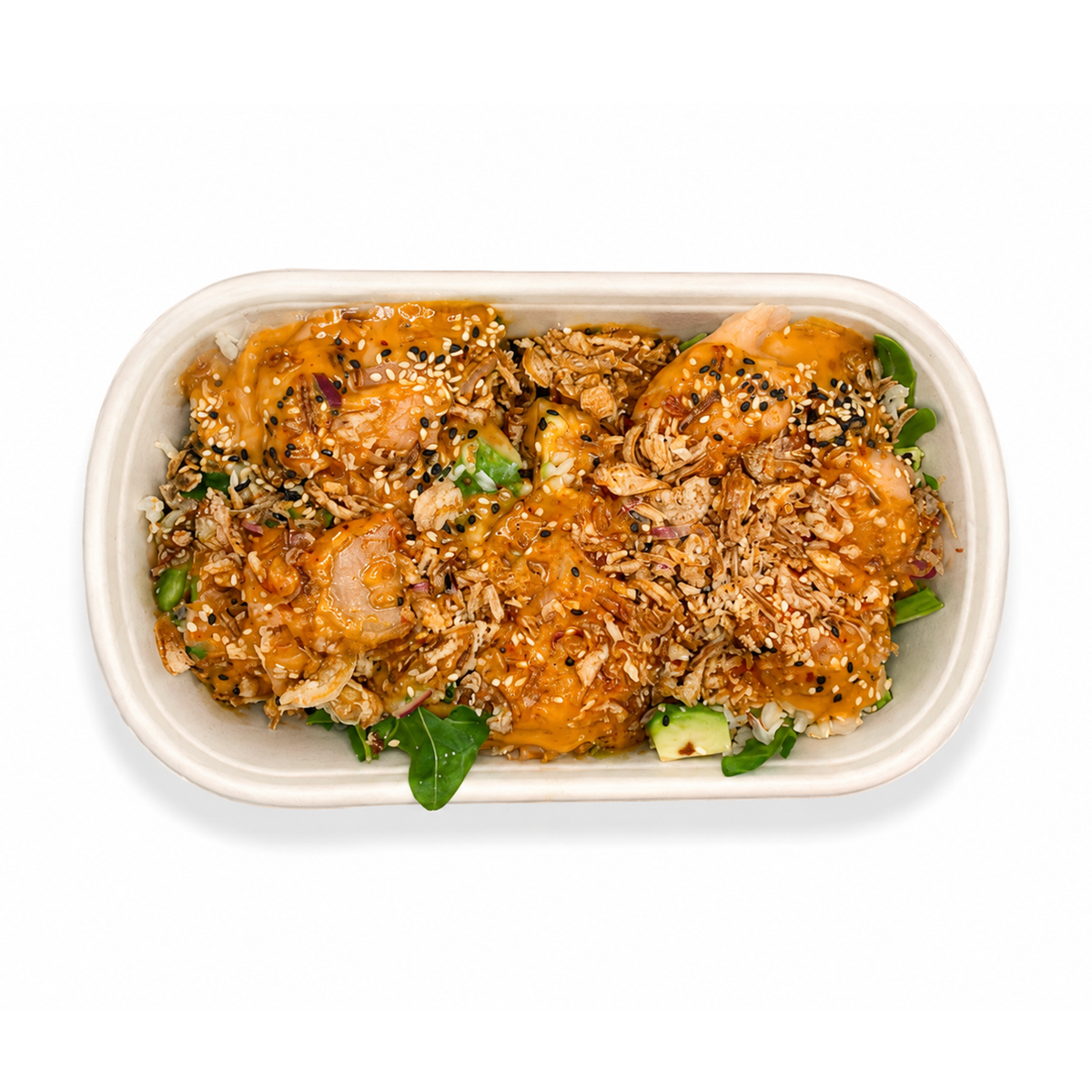 Spicy Smoked Salmon Bowl
