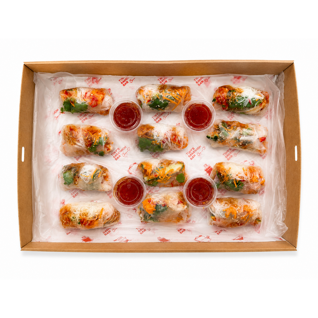 Vegetarian Rice Paper Rolls